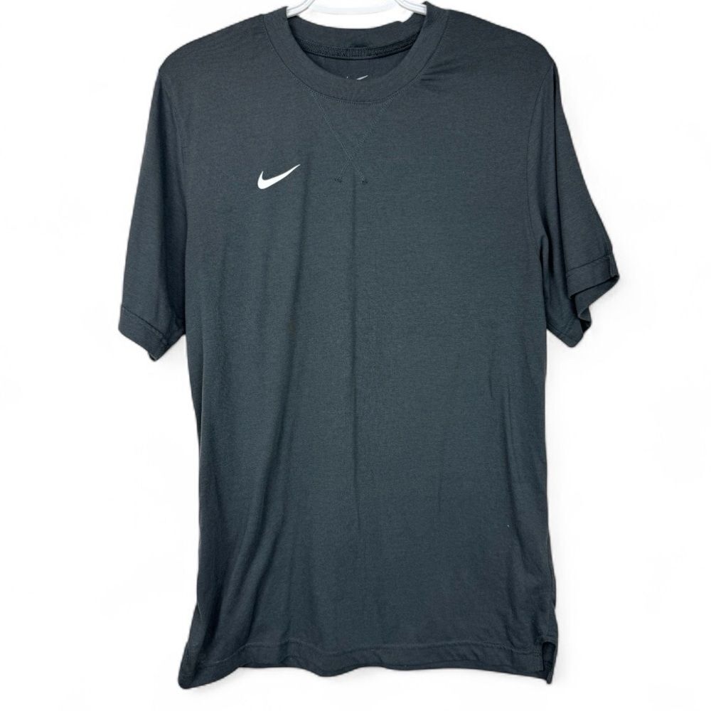 🥑5/$25 Nike DRI-FIT Men's Dri Fit Player Gray T-Shirt Size M